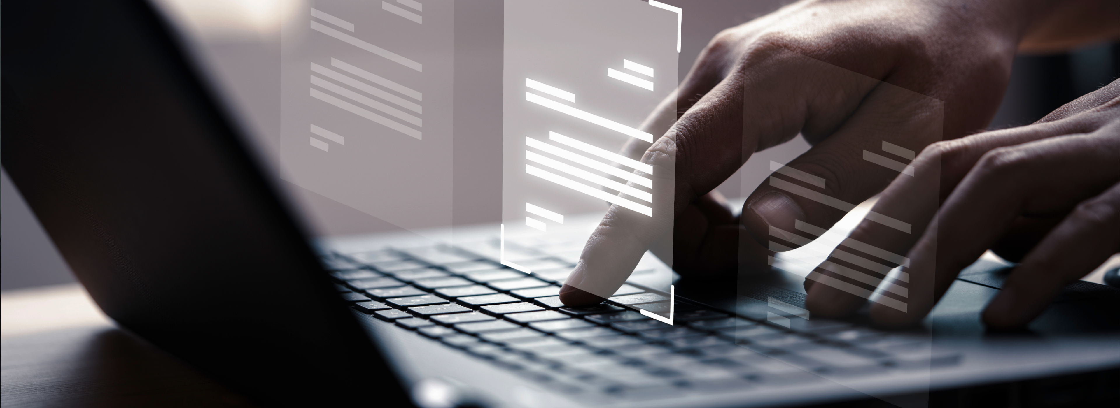 Digital document processing visual representing offshore document preparation, formatting and data services USA